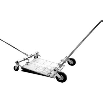 Ausheben mit 2 KänguruLifter® Tandem zwei KängruruLifter® Tandems heben einen Schachtdeckel aus.